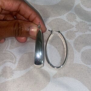 Hoop Earring Sterling Silver